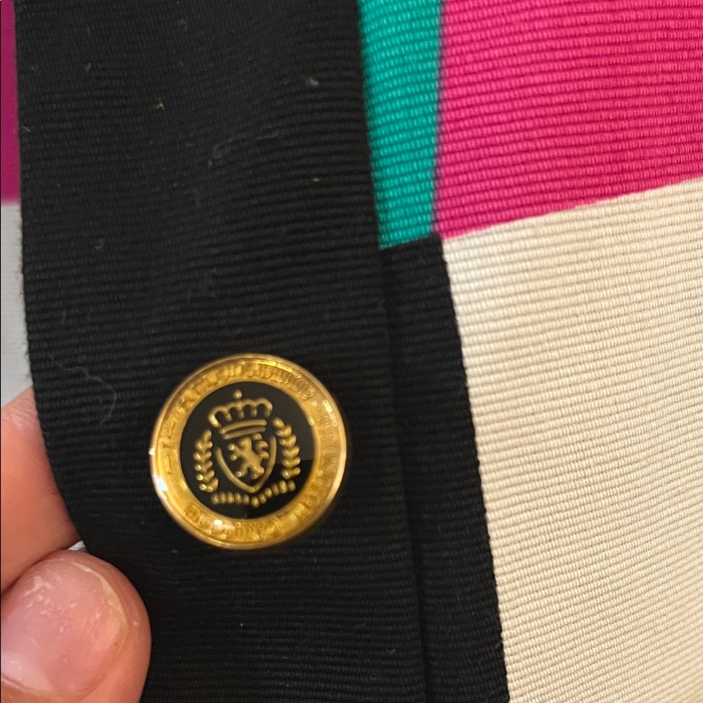 Gerry Weber Multicolor Checkered Jacket - image 3